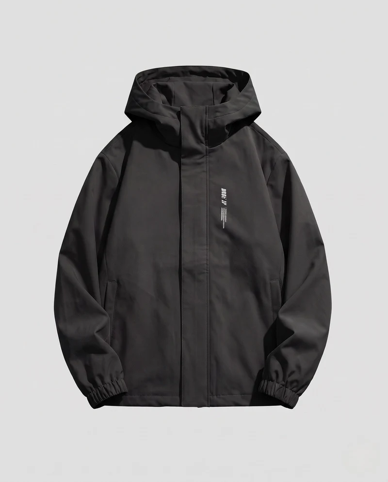 Damen Modische Kapuzenjacke Nord Taschen