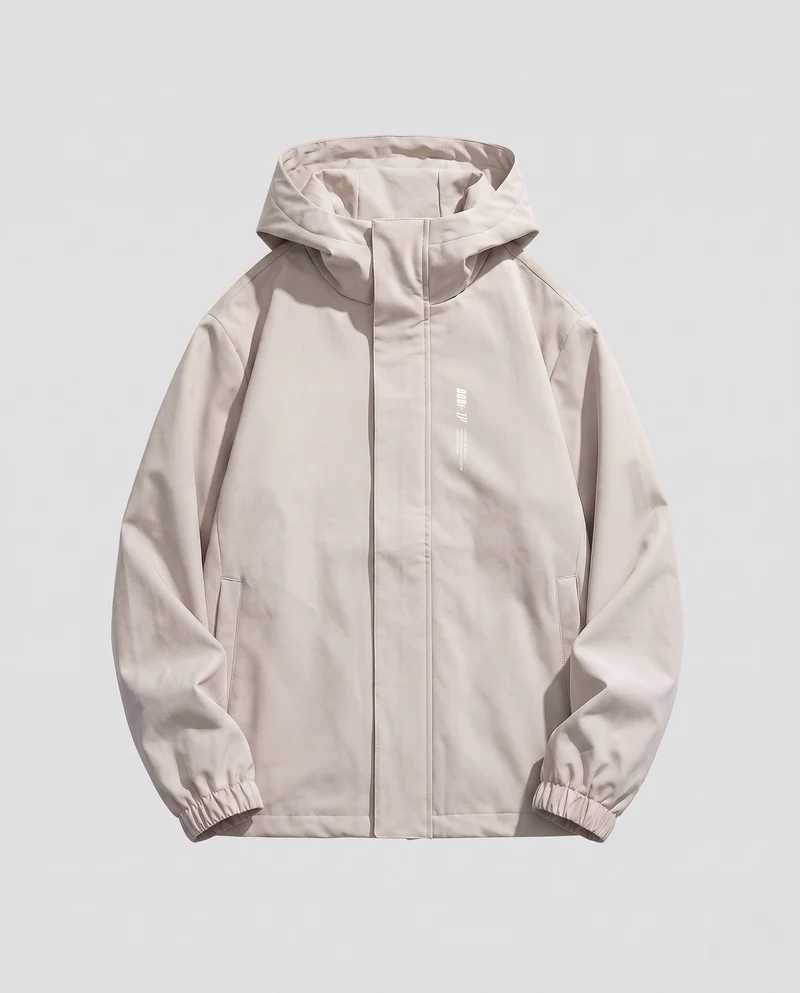 Damen Modische Kapuzenjacke Nord Taschen
