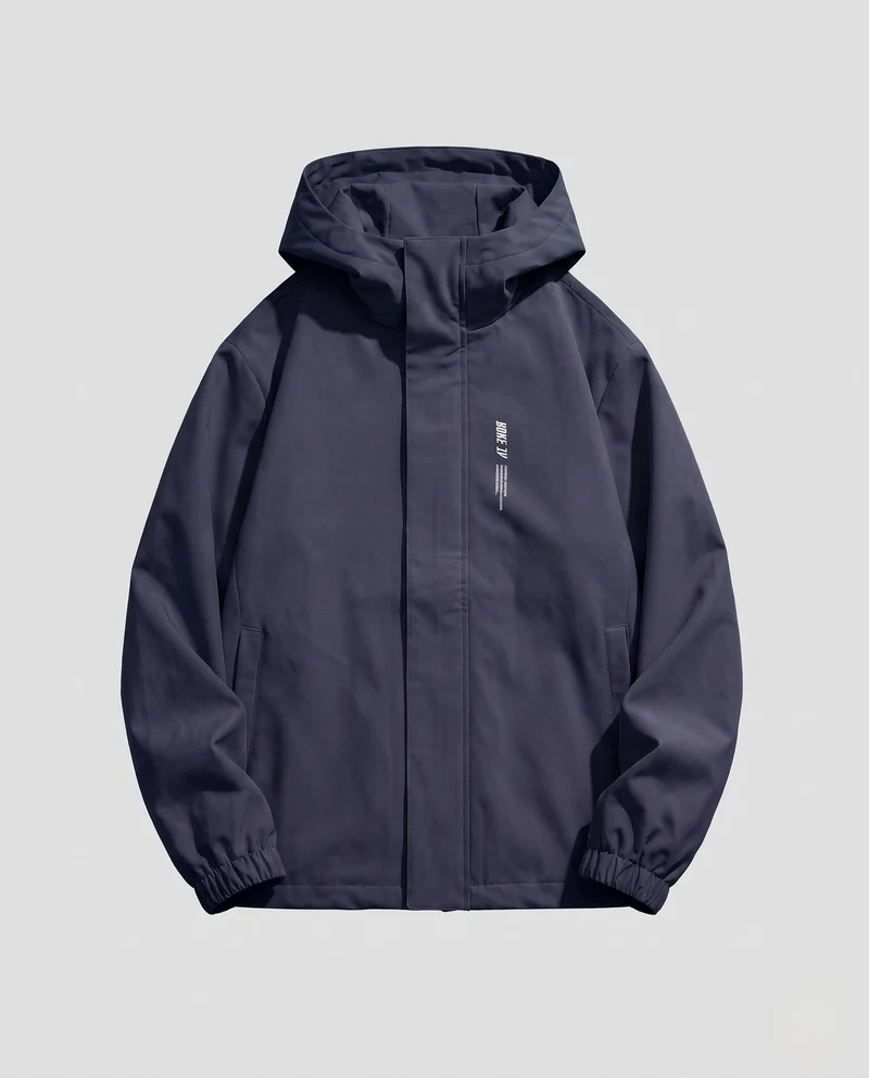 Damen Modische Kapuzenjacke Nord Taschen