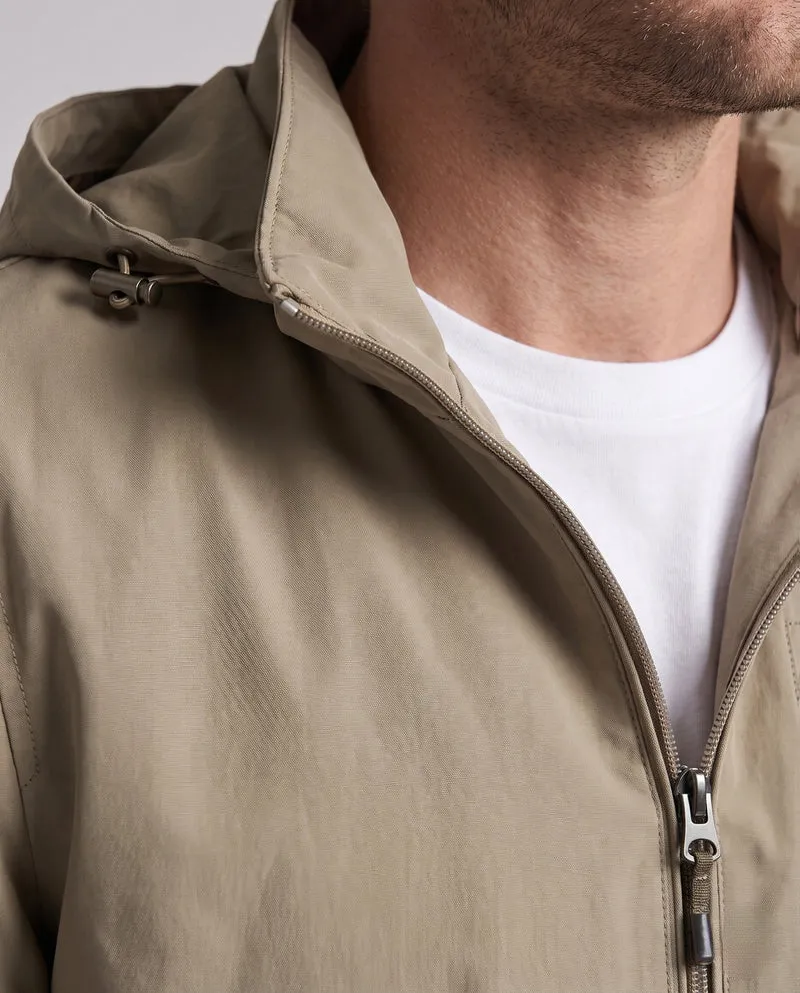 Herren Leichte Atmungsaktive Kapuzenjacke für den Outdoor-Bereich mit Brusttasche und Unsichtbarem Reißverschluss Nord Taschen