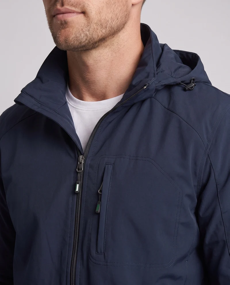 Leichter atmungsaktiver Feldjacke für Herren mit Kapuze und Mesh-Futter Nord Taschen