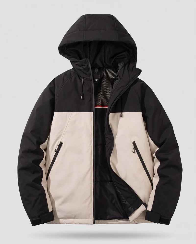 Herren Komfortable Übergangsjacke Nord Taschen