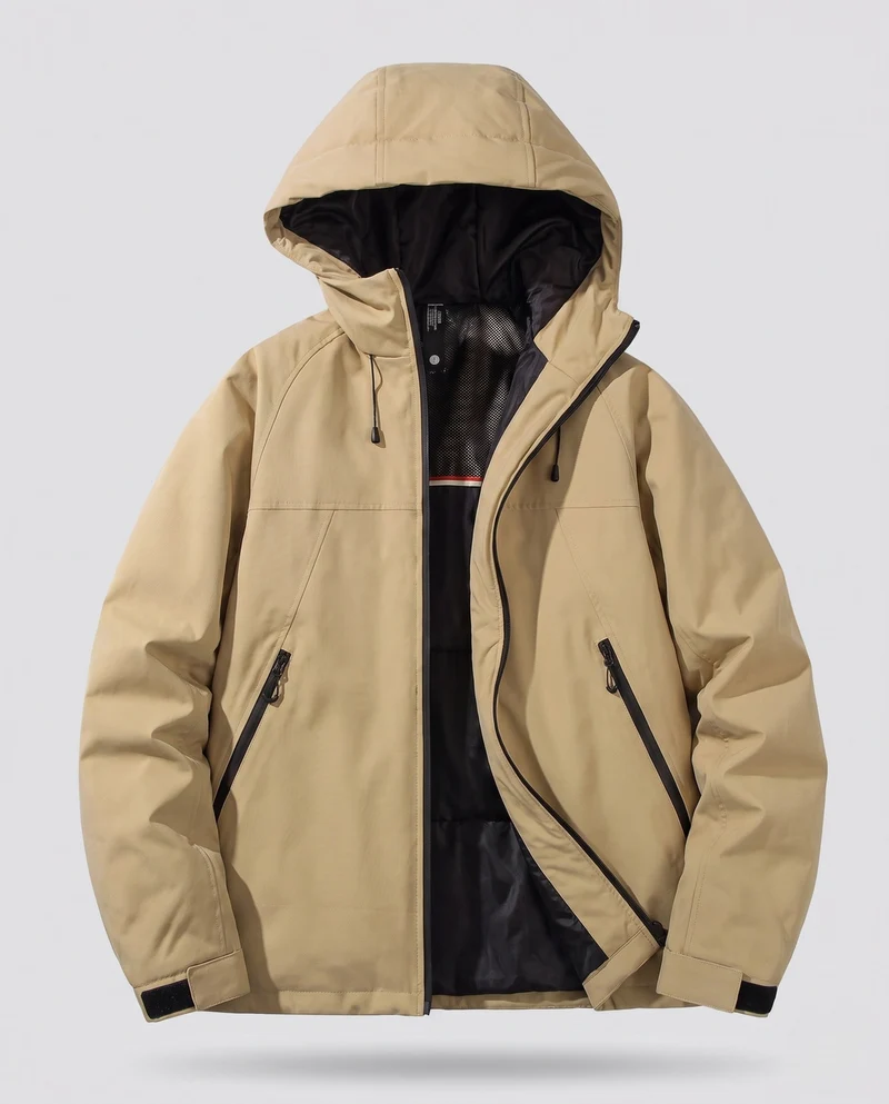 Herren Komfortable Übergangsjacke Nord Taschen