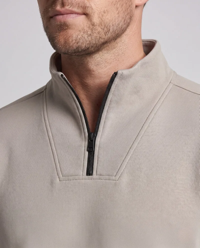 Herren Komfortabler Stehkragenpullover Nord Taschen