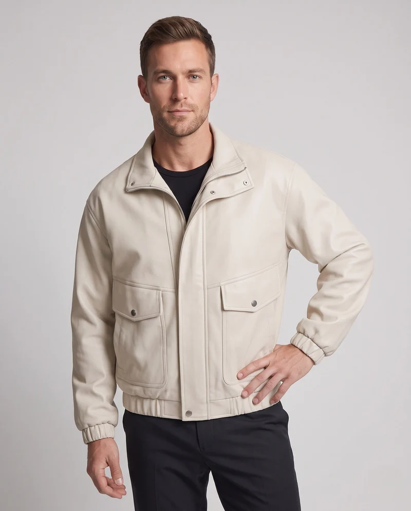 Herren Modische Übergangsjacke mit praktischen Taschen Nord Taschen
