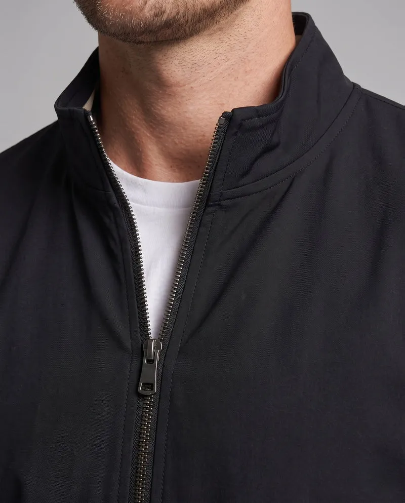 Herren Modische Übergangsjacke mit Stehkragen Nord Taschen