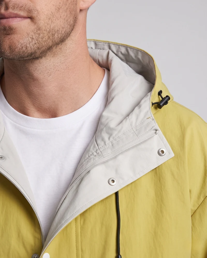 Herren Modische Übergangsjacke mit verstellbarem Kapuzenverschluss Nord Taschen
