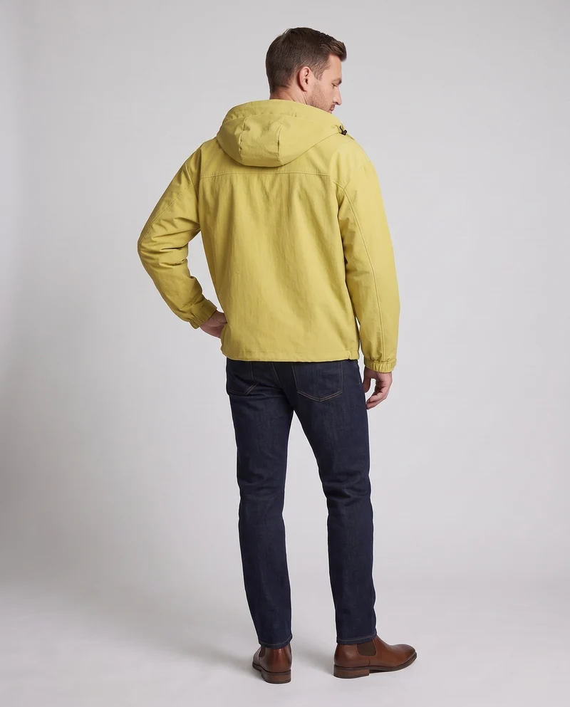 Herren Modische Übergangsjacke mit verstellbarem Kapuzenverschluss Nord Taschen