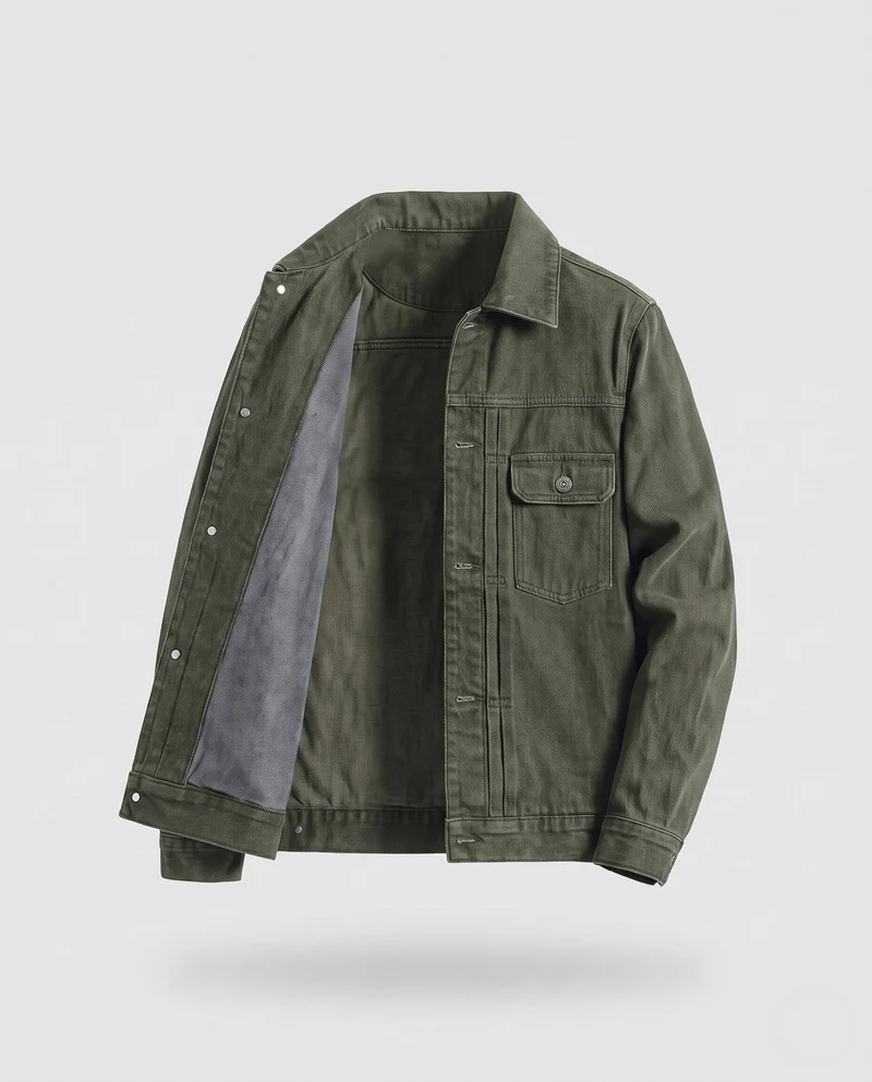 Herren Modische Überziehjacke Nord Taschen