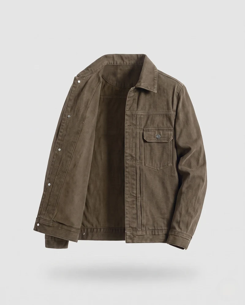 Herren Modische Überziehjacke Nord Taschen