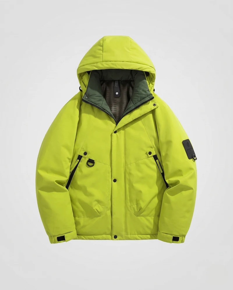 Herren Modische Winterjacke Nord Taschen