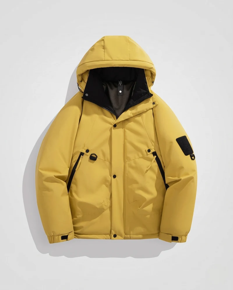Herren Modische Winterjacke Nord Taschen