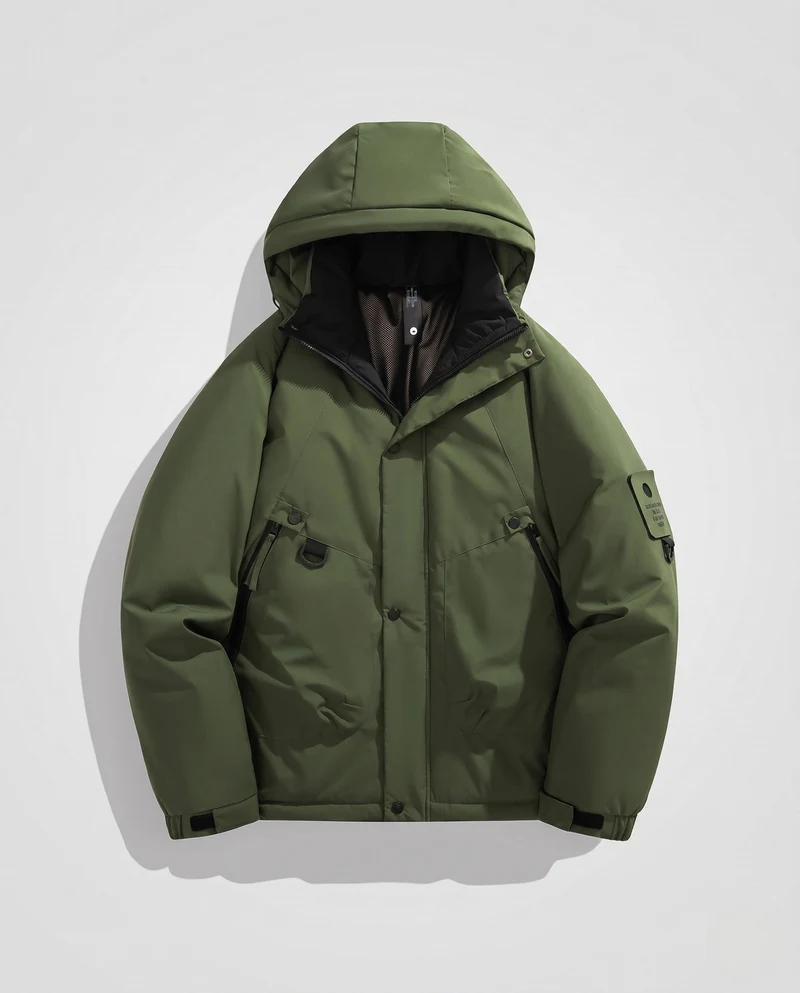 Herren Modische Winterjacke Nord Taschen