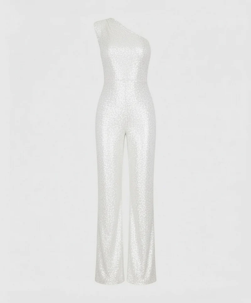 Moderner Pailletten Jumpsuit Damen Avellé