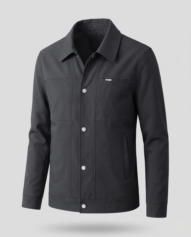 Herren Lässige Outdoor-Jacke Nord Taschen