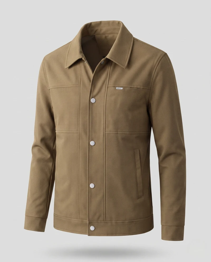 Herren Lässige Outdoor-Jacke Nord Taschen