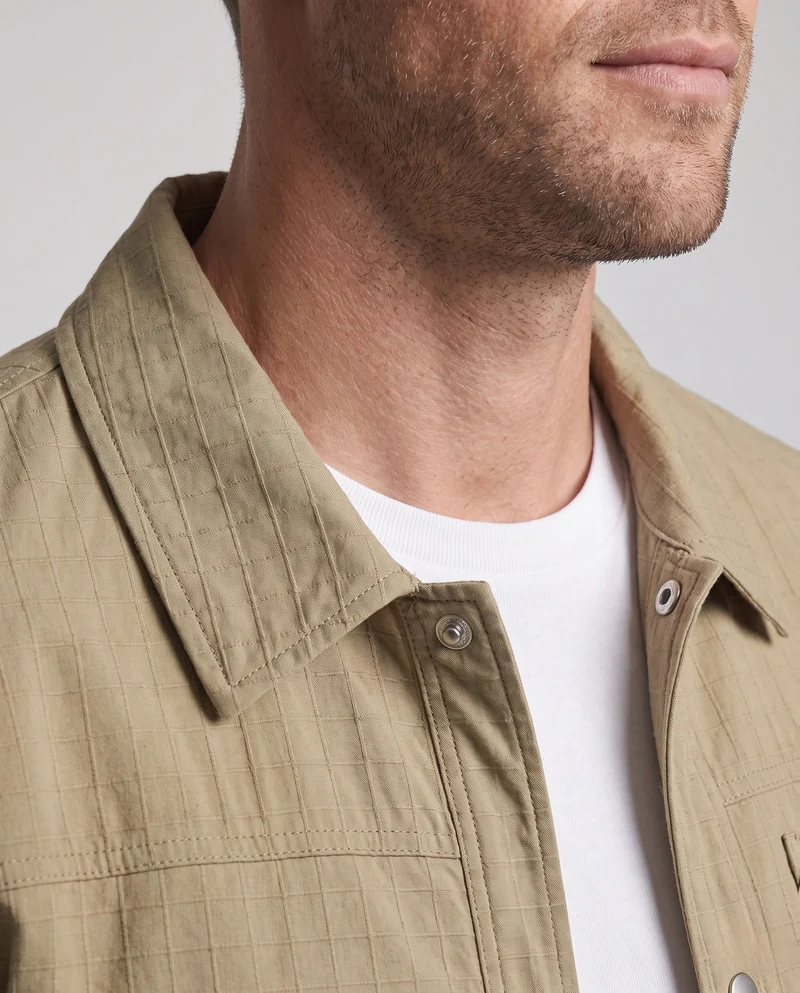 Herren Legere Karojacke Nord Taschen
