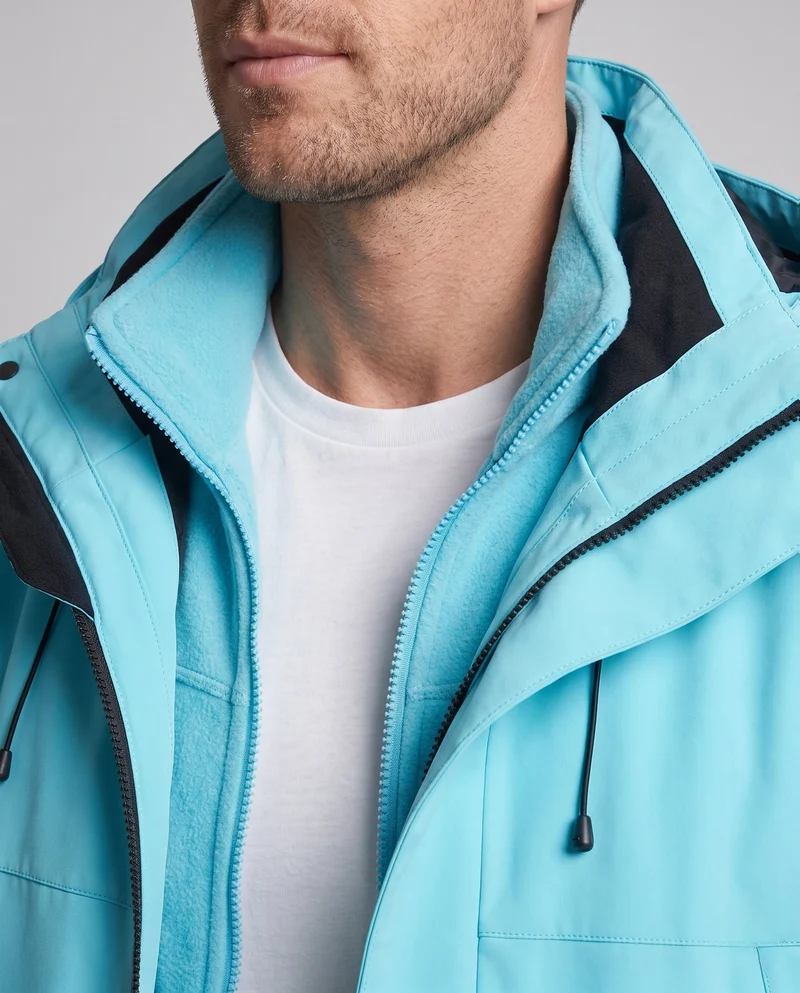 Herren Multifunktionale Hybridjacke Nord Taschen