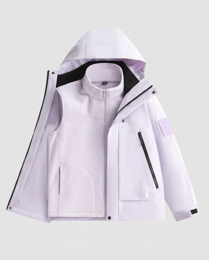 Herren Multifunktionale Hybridjacke Nord Taschen