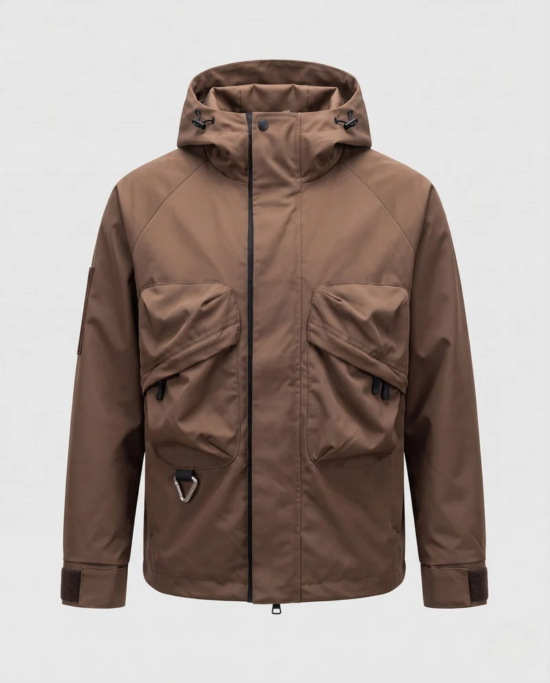 Herren Multifunktionale Outdoor-Jacke Nord Taschen