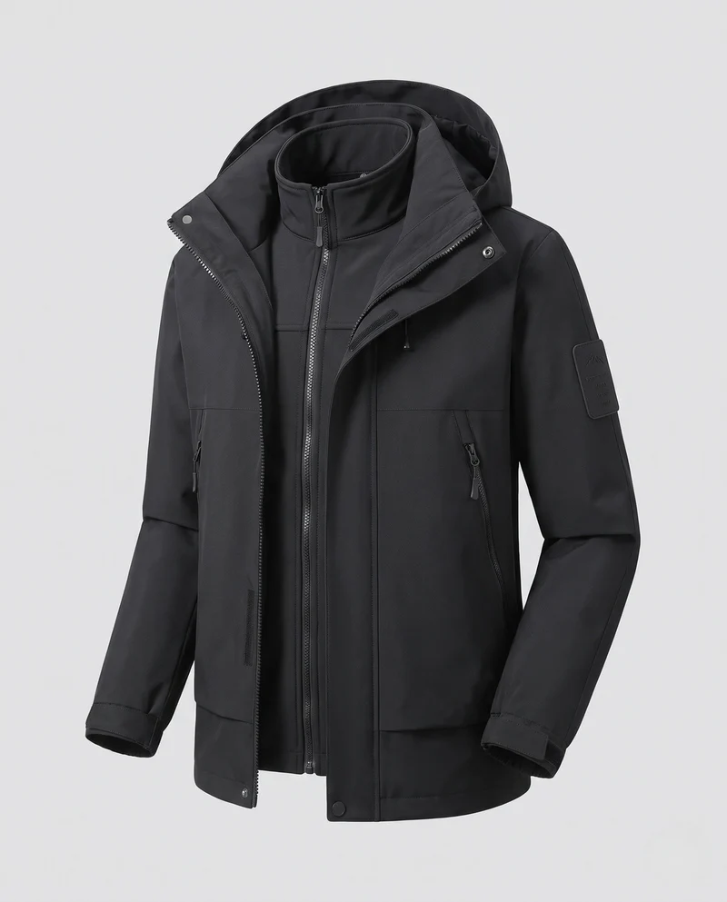Herren Multifunktionale Übergangsjacke Nord Taschen 1788322065
