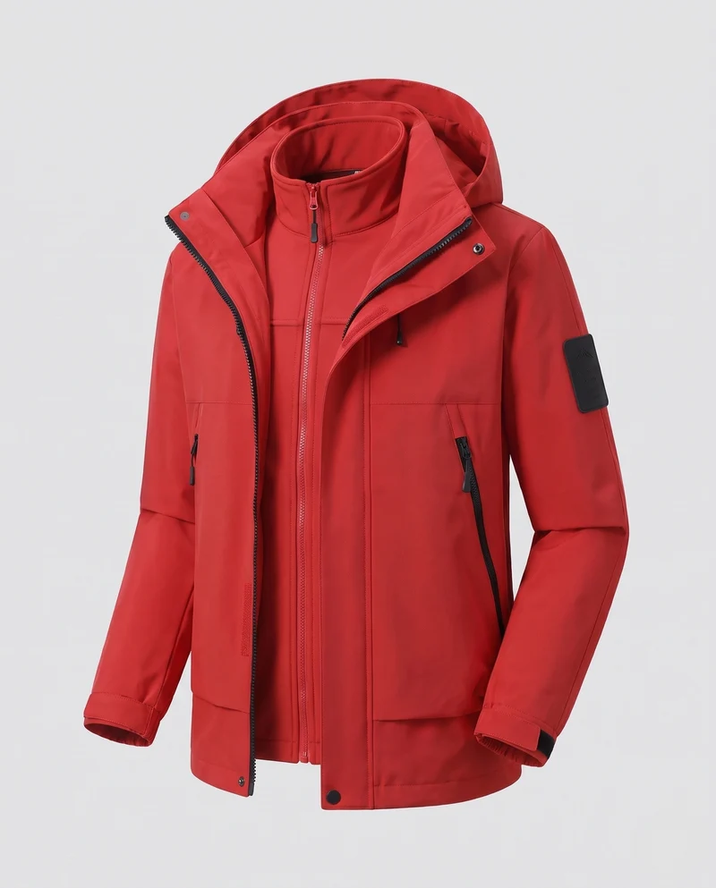 Herren Multifunktionale Übergangsjacke Nord Taschen 1788322065