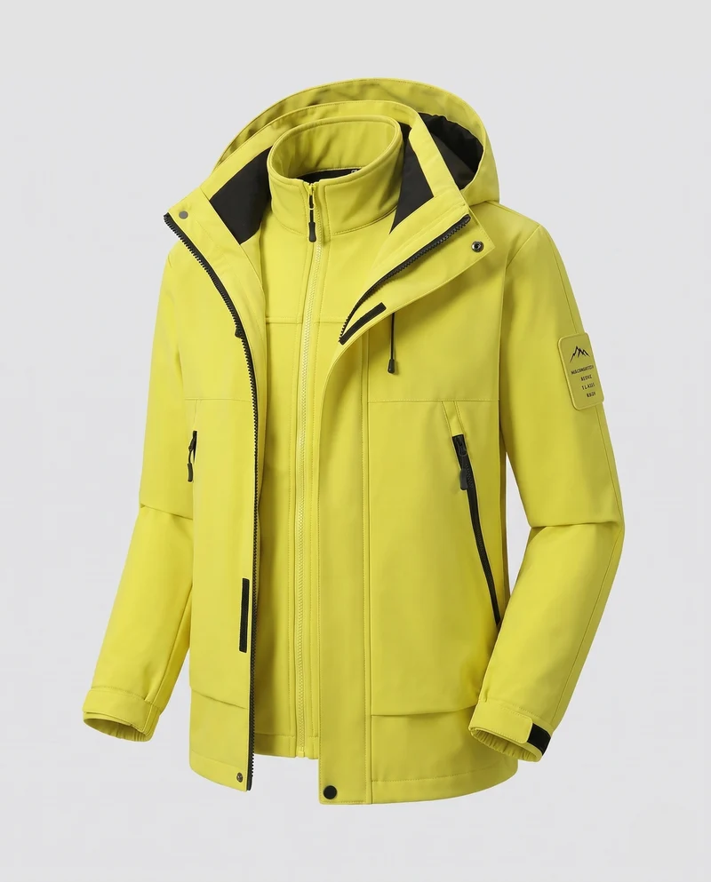 Herren Multifunktionale Übergangsjacke Nord Taschen 1788322065