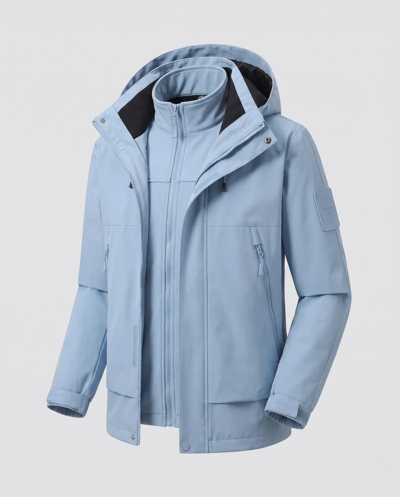 Herren Multifunktionale Übergangsjacke Nord Taschen 1788322065