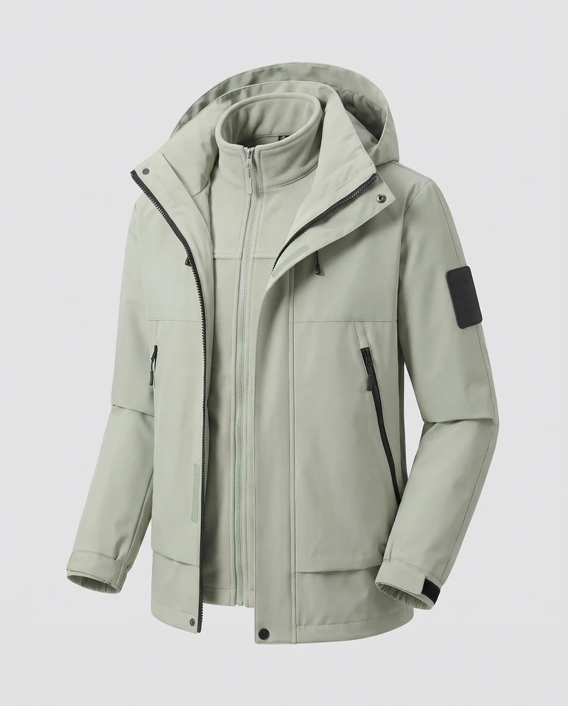 Herren Multifunktionale Übergangsjacke Nord Taschen 1788322065