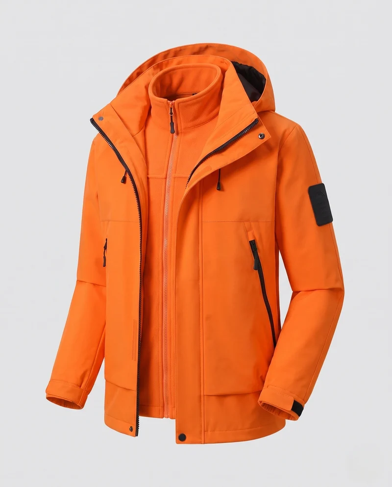 Herren Multifunktionale Übergangsjacke Nord Taschen 1788322065