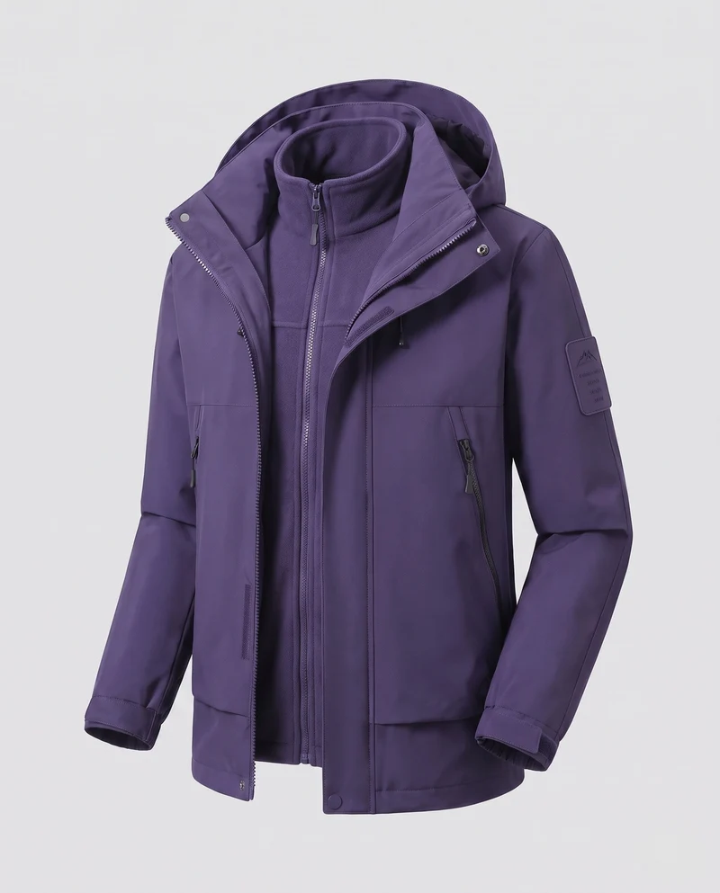 Herren Multifunktionale Übergangsjacke Nord Taschen 1788322065