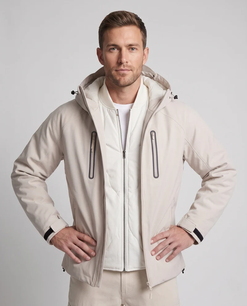 Herren Multifunktionale Übergangsjacke Nord Taschen 1788322150
