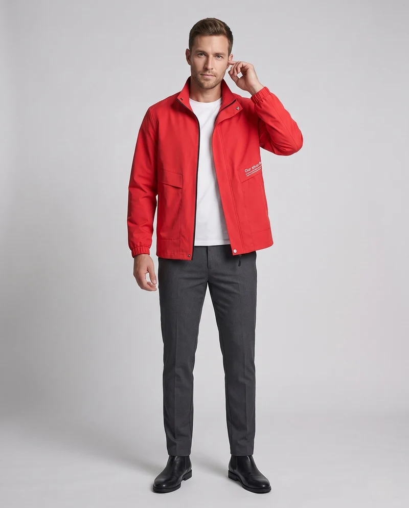 Herren Multifunktionale Übergangsjacke Nord Taschen