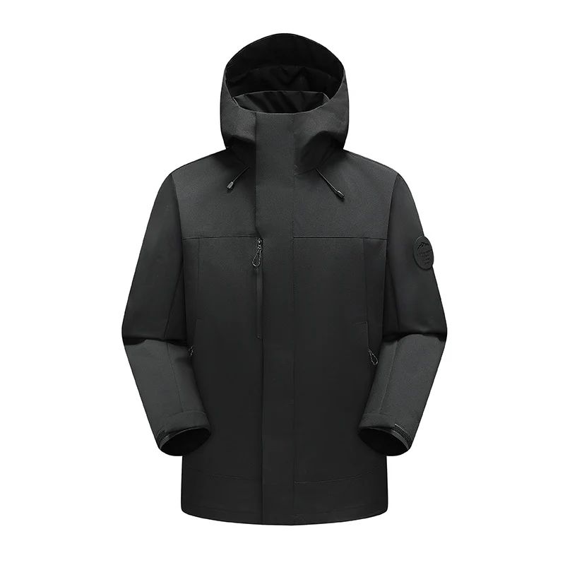 Unisex Wetterschutz-Parka mit verschweißten Nähten und verstellbarer Kapuze Nord Taschen