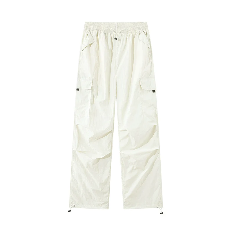 Unisex Leichte technische Cargo-Hose mit Kordelzug und verstellbarem Saum Nord Taschen