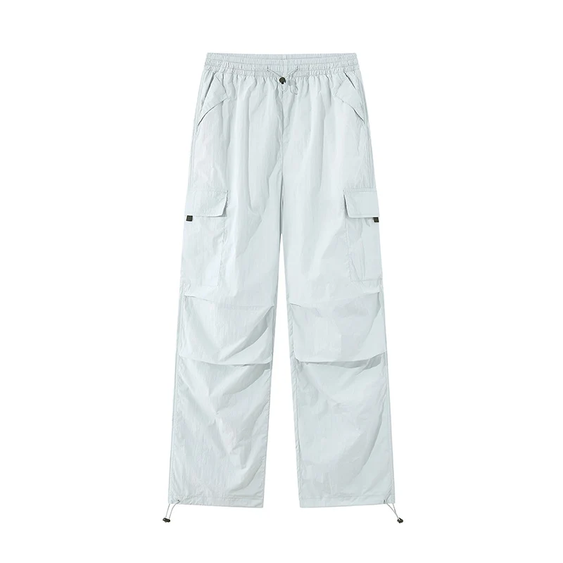 Unisex Leichte technische Cargo-Hose mit Kordelzug und verstellbarem Saum Nord Taschen