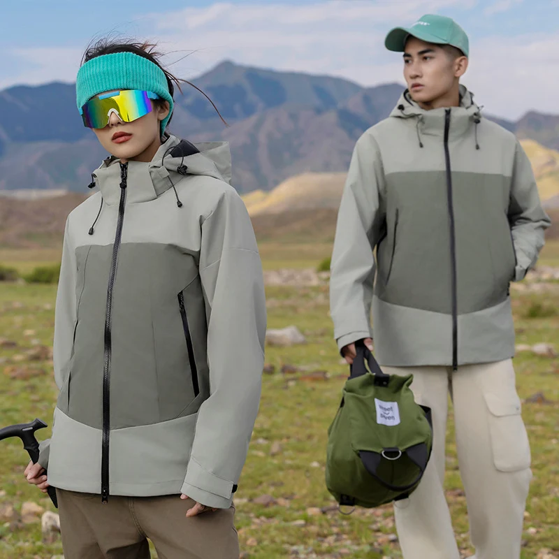 Herren zweilagige Softshell‑Outdoorjacke mit herausnehmbarem Fleece‑Innenlayer, wind‑ und wasserabweisend Nord Taschen