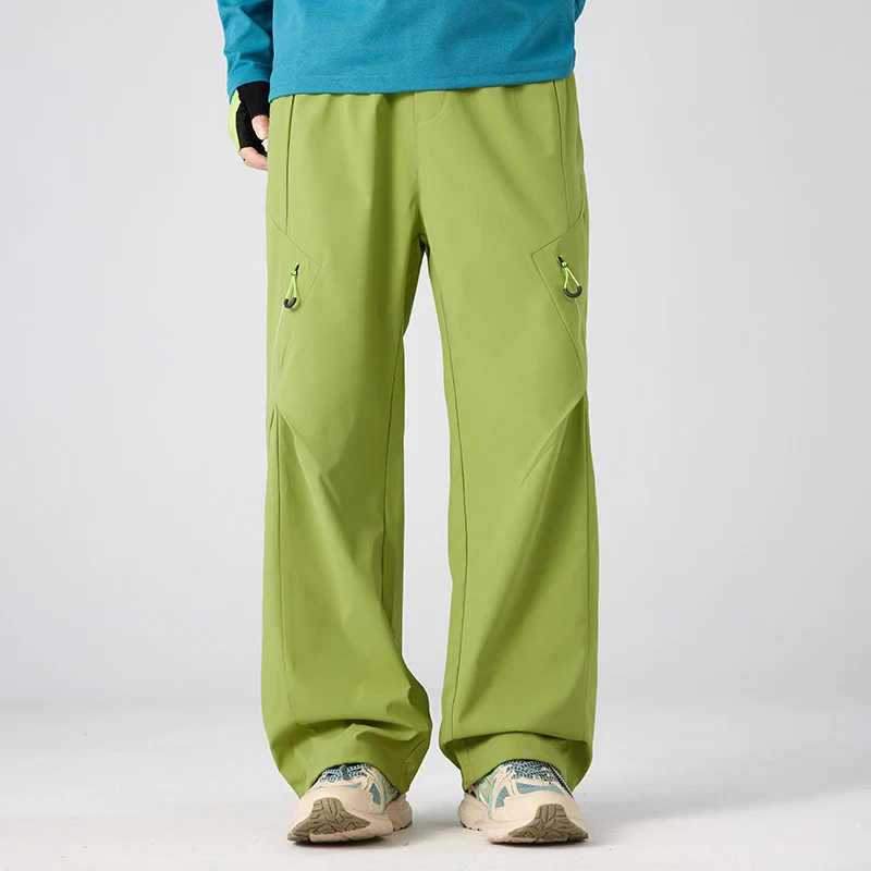 Herren Weite technische Cargo-Hose mit Utility-Taschen und elastischem Bund Nord Taschen