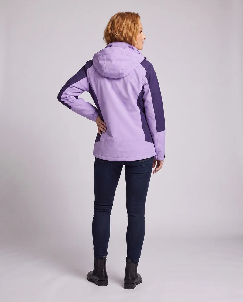 Damen zwei-lagige Softshell-Parka mit wärmendem Fleece-Innenfutter und verstellbarer Kapuze Nord Taschen