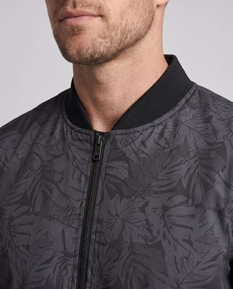 Herren Leichte Bomberjacke mit floralem Print Nord Taschen