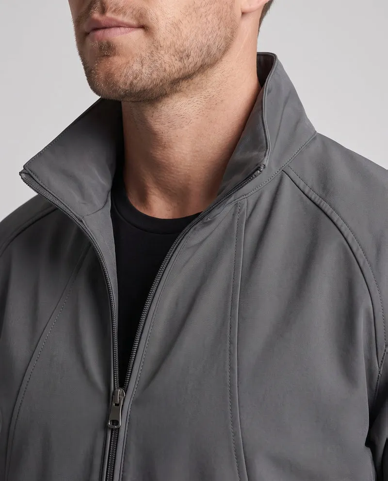 Herren Leichte Freizeitjacke mit hohem Stehkragen Nord Taschen