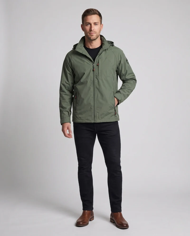 Herren Leichte Outdoor-Sommerjacke Nord Taschen