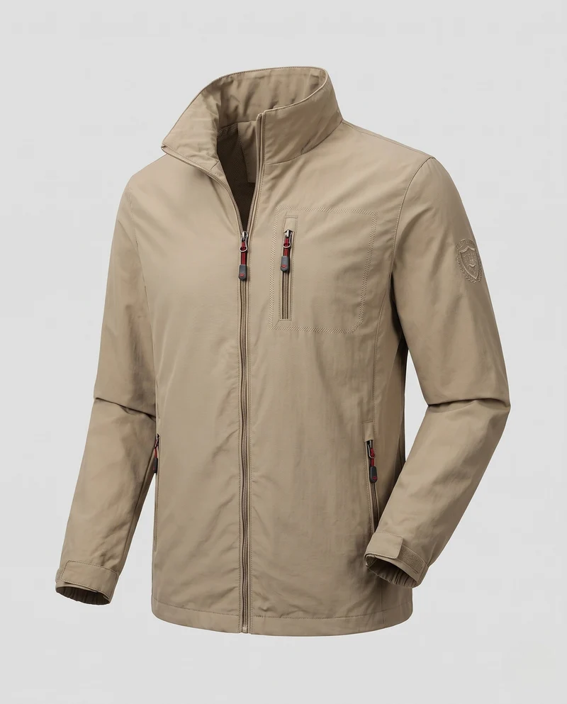 Herren Leichte Outdoor-Sommerjacke Nord Taschen