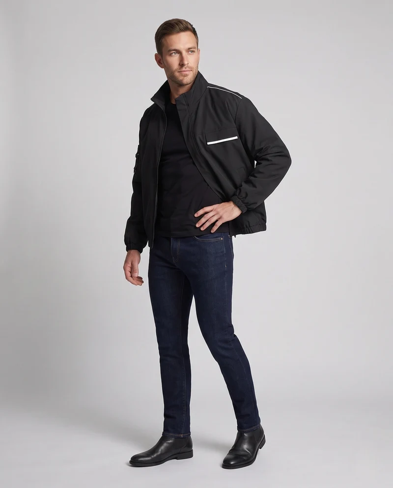 Herren Outdoor Übergangsjacke Nord Taschen