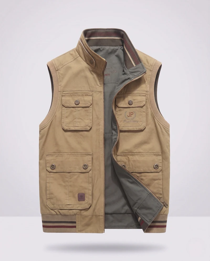 Herren Praktische Outdoor-Jacke Nord Taschen