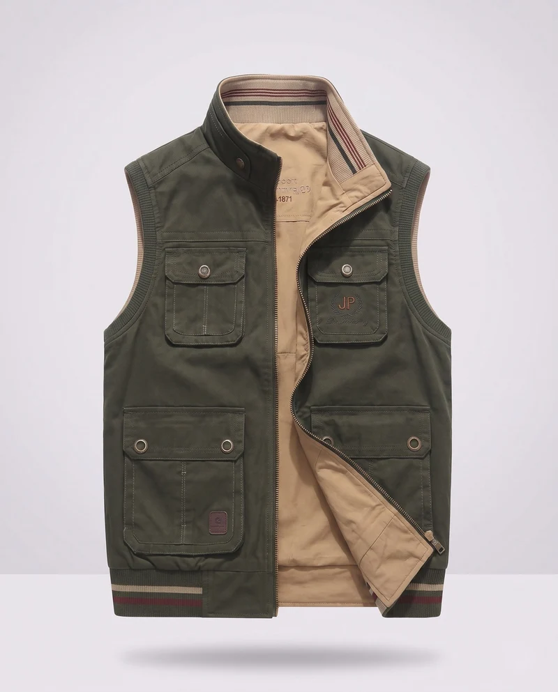 Herren Praktische Outdoor-Jacke Nord Taschen