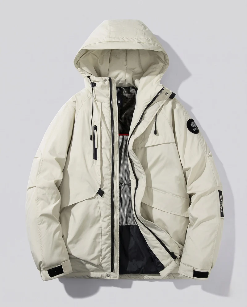 Herren Premium Outdoor Jacke Nord Taschen