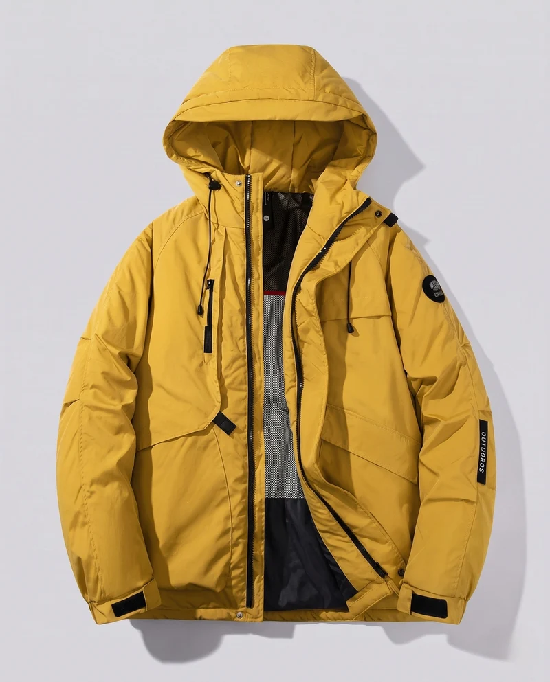 Herren Premium Outdoor Jacke Nord Taschen