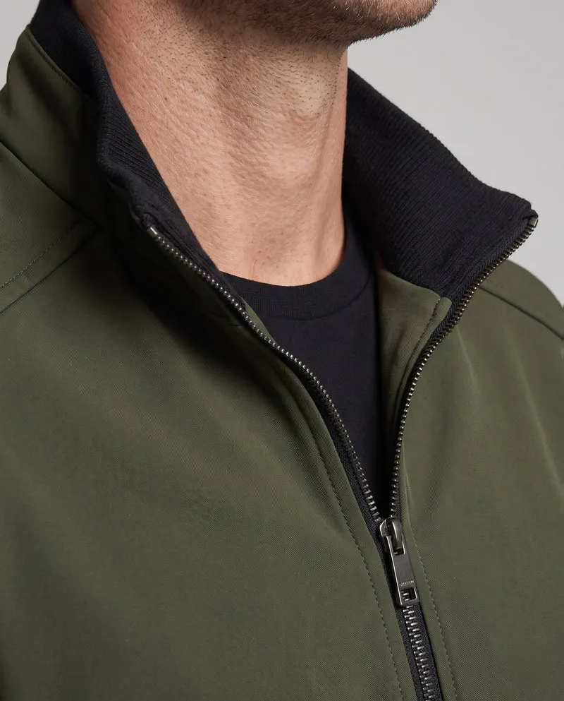 Herren Sportliche Bomberjacke mit Stehkragen Nord Taschen