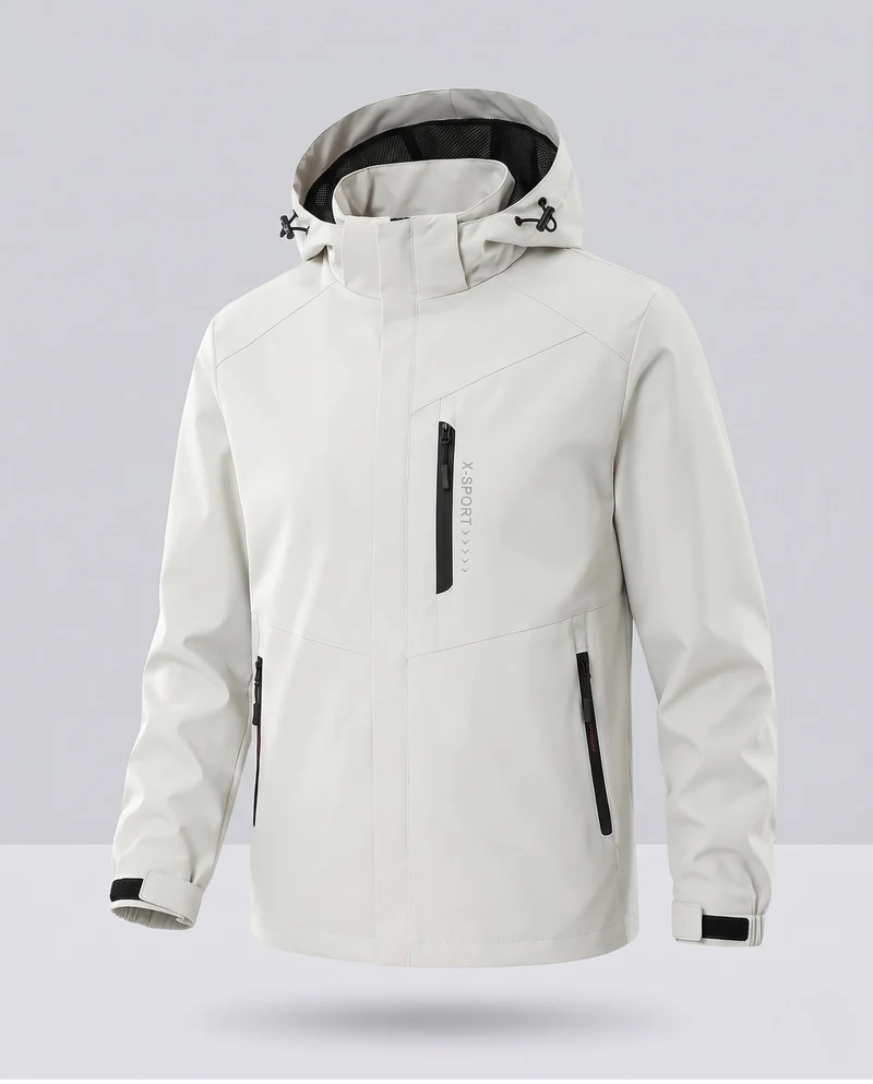 Herren Sportliche Funktionsjacke Nord Taschen 1788321956